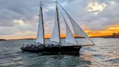 Fantastic experience with a great crew and beautiful yacht. (It is a very nice boat.)