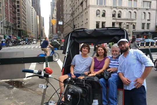 2 Hours Central Park Pedicab Tours