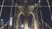 Brooklin Bridge by night