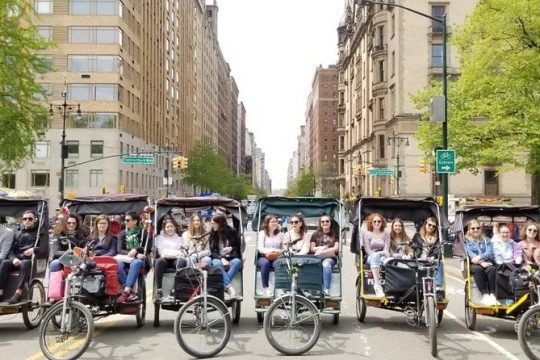 V.I.P. 2-hour Central Park Pedicab Tour