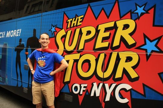2.5 Hour Private Super Tour of NYC: Heroes! Comics! More!
