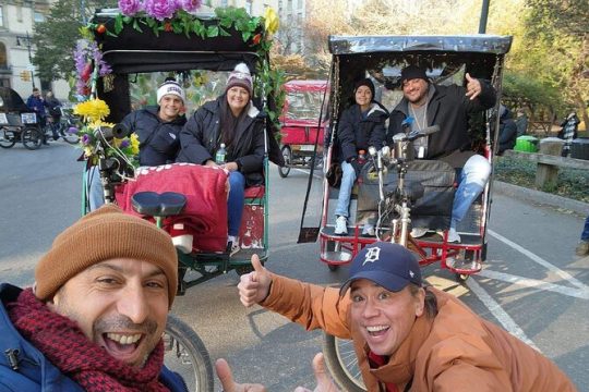 Private 1 Hour Central Park Pedicab Tours in New York City