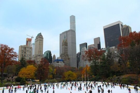 Ice Skating at Central Park plus St Patrick's Cathedral Tour