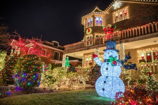 Dyker Heights Christmas Lights Tour from Times Square