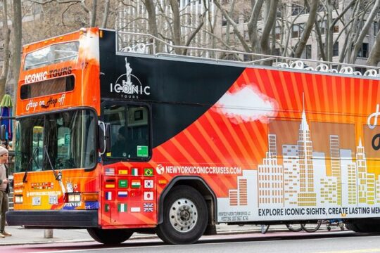 Express Sightseeing Bus Tour with Statue of Liberty Cruise Combo