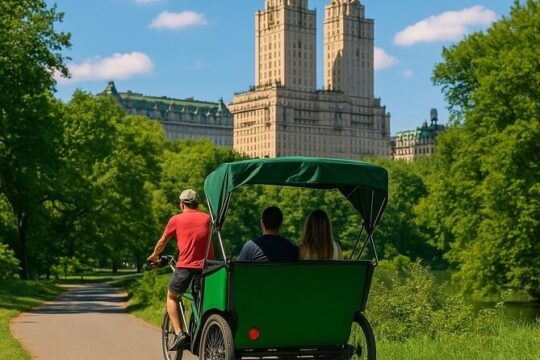 Private Central Park Pedicab Tour