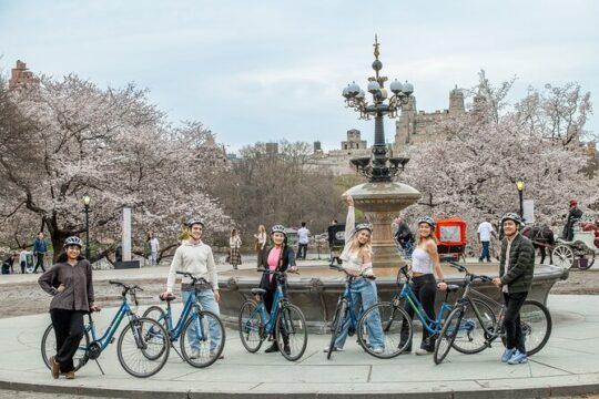 NYC Hop On Bus Liberty Cruise and Bike Day Pass