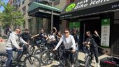 Central Park E-bike ride afternoon