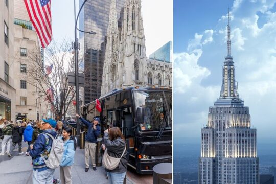 Half-Day NYC Bus Tour with Optional Empire State Building Ticket