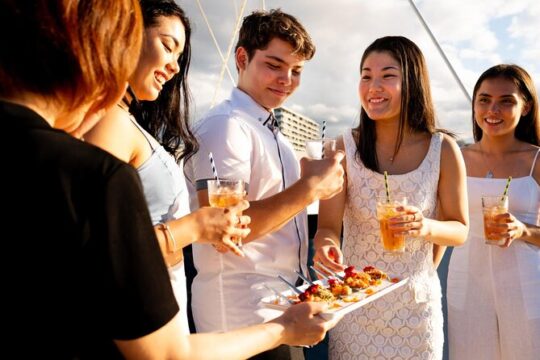 NYC Sunset Cruise with Statue Views Live Comedy and DJ on Hudson