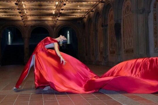 High Fashion Experience with Dream Flying Dress Photography