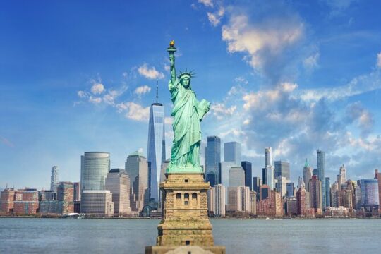Statue of Liberty and Ellis Island Ferry with Audio Tour Access