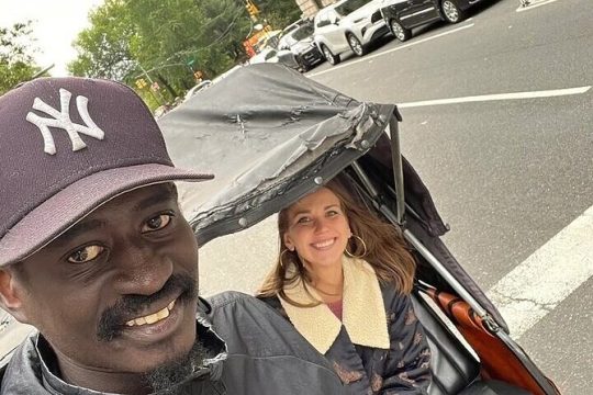 10+ stops Central Park Pedicab Tour Customizable Landmarks