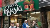 Sample the cuisine along Brighton Beach Avenue